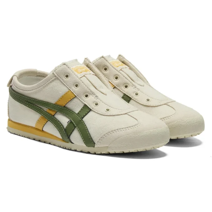 Mexico 66 Slip-On “Beige Verde Giallo”
