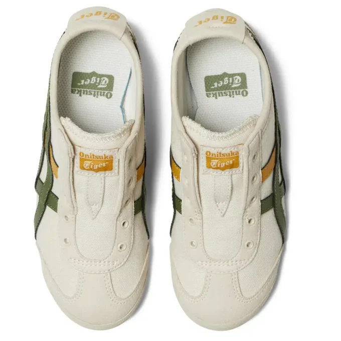 Mexico 66 Slip-On “Beige Verde Giallo”