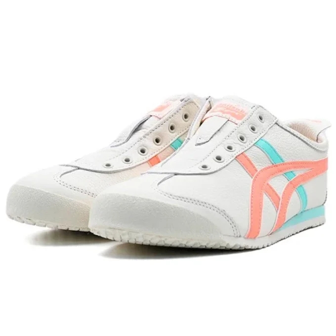 Mexico 66 Slip-On “Bianco Acqua Arancione”