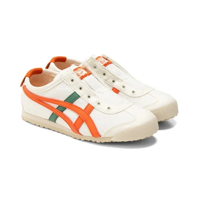Mexico 66 Slip-On “Bianco Arancione”