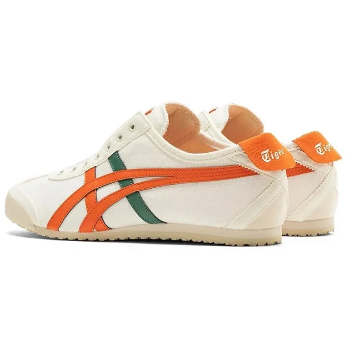 Mexico 66 Slip-On “Bianco Arancione Verde”