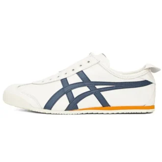 Mexico 66 Slip-On “Bianco Blu Navy Giallo”