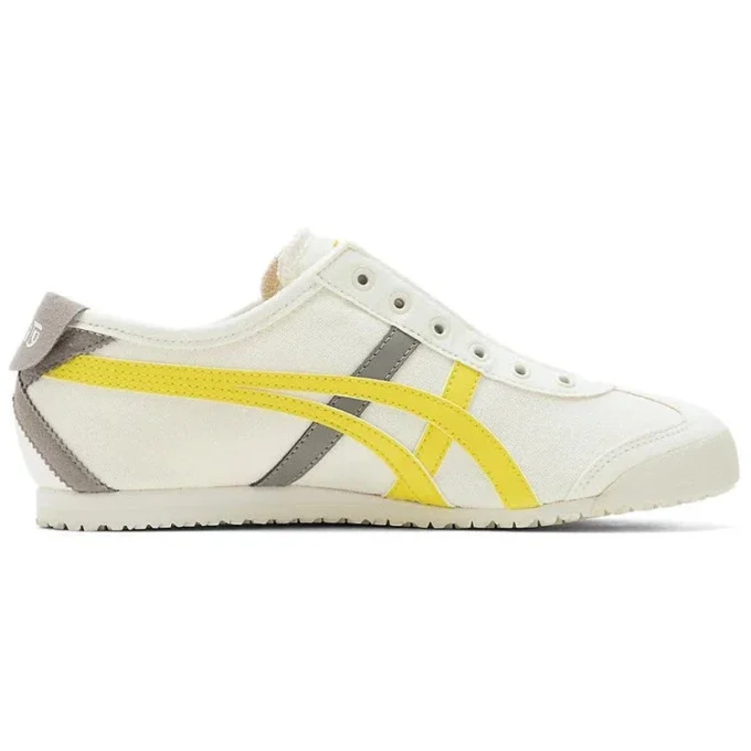 Mexico 66 Slip-On “Bianco Giallo Grigio”