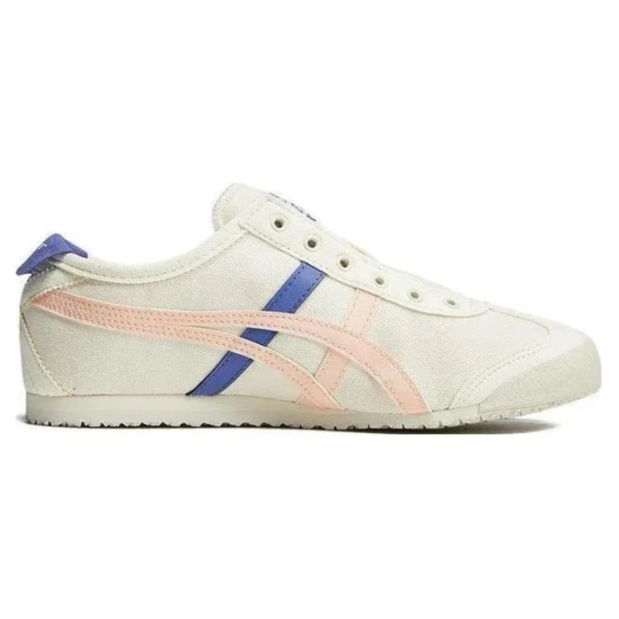 Mexico 66 Slip-On “Bianco Rosa Blu”
