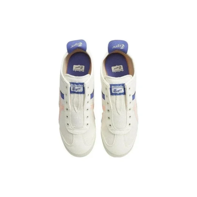 Mexico 66 Slip-On “Bianco Rosa Blu”