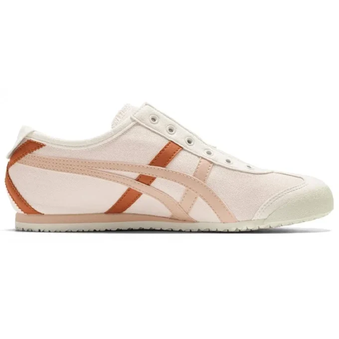 Mexico 66 Slip-On “Bianco Rosa tenue”