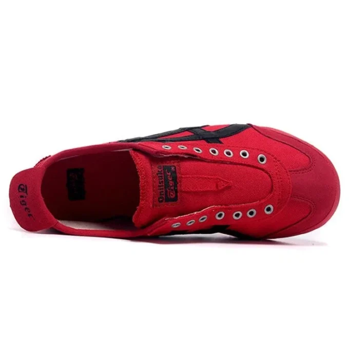 Mexico 66 Slip-On “Nero Rosso”