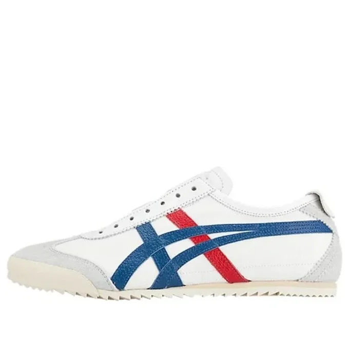 Mexico Slip-On Deluxe “Bianco Blu Rosso”