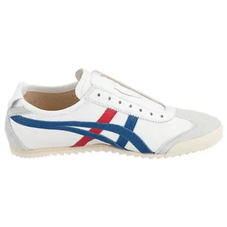 Mexico Slip-On Deluxe “Bianco Blu Rosso”