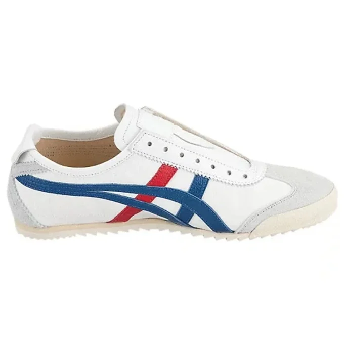Mexico Slip-On Deluxe “Bianco Blu Rosso”