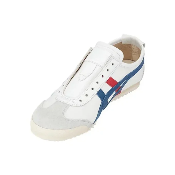 Mexico Slip-On Deluxe “Bianco Blu Rosso”