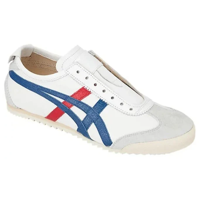 Mexico Slip-On Deluxe “Bianco Blu Rosso”