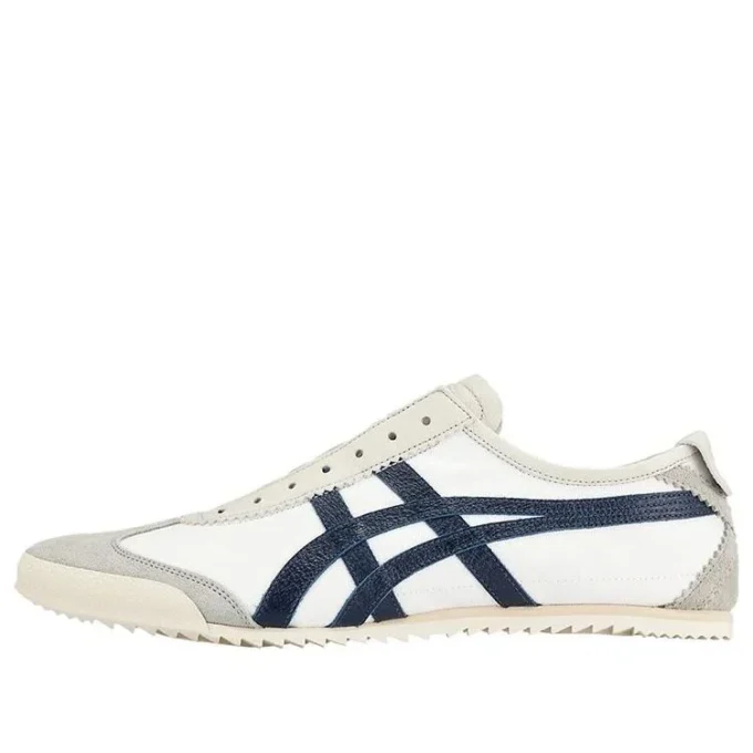 Mexico Slip-on Deluxe “Bianco fumo blu”