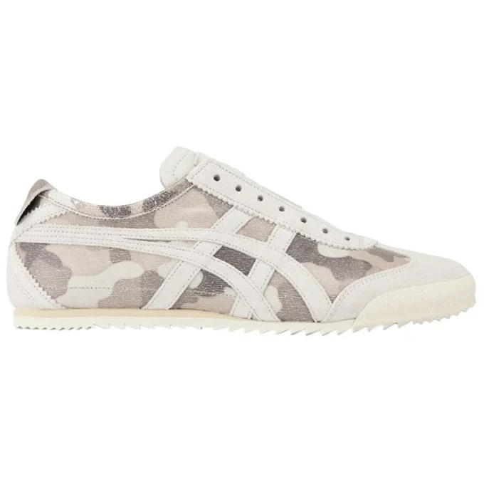 Mexico Slip-On Deluxe “White Grey Camouflage”