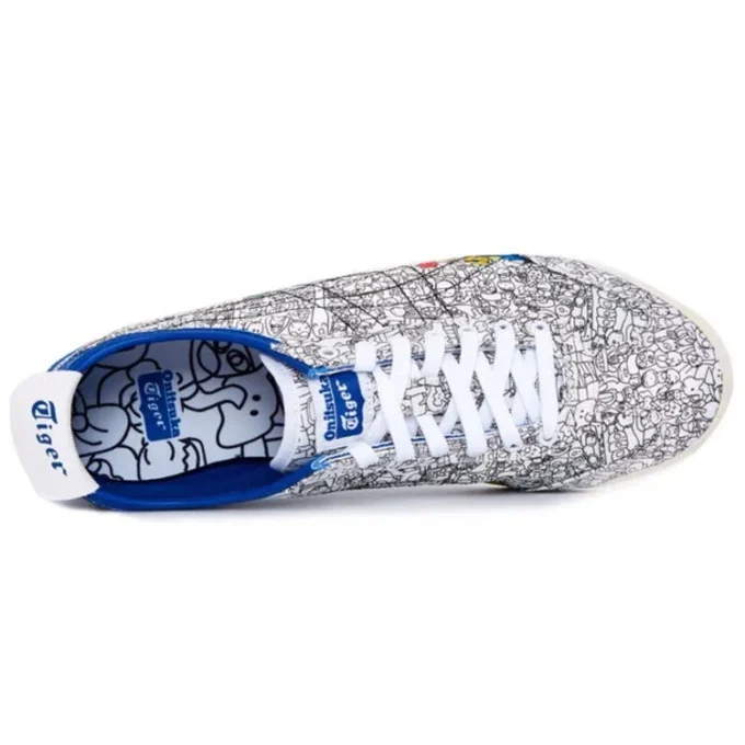 Onitsuka Tiger x Kanta&Kaede Mexico 66 Sneakers “Bianco Nero Blu”