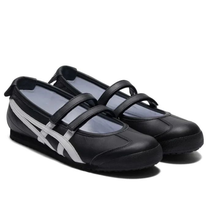 Onitsuka Tiger x PATOU Mexico 66 Ballerina “Nero Bianco”