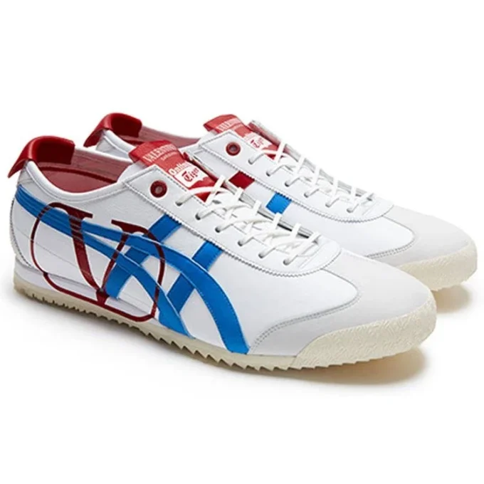 Onitsuka Tiger x Valentino Mexico 66 “Bianco Blu”