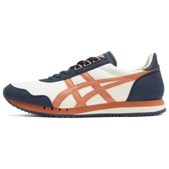 Scarpe da corsa Dualio Marathon “Bianco Blu navy Arancione”
