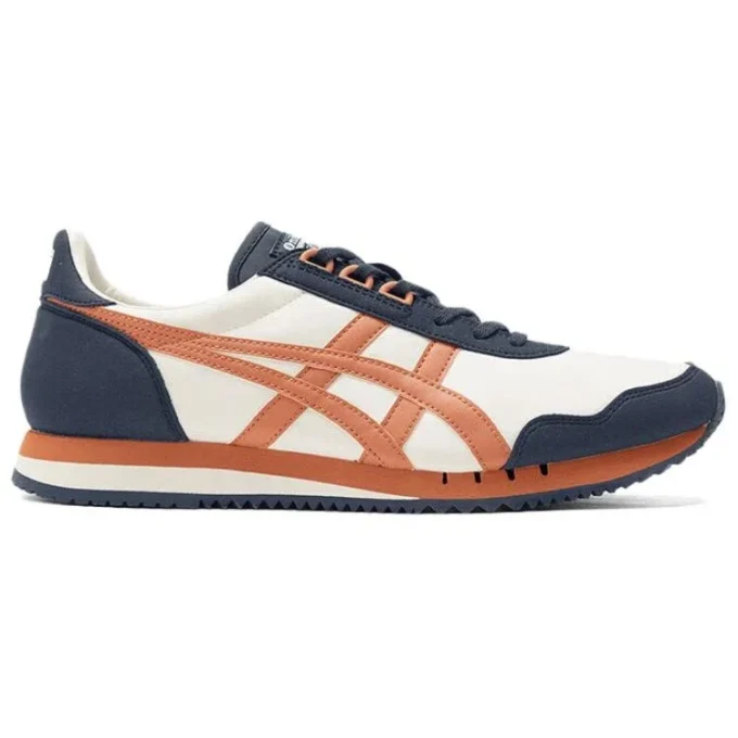 Scarpe da corsa Dualio Marathon “Bianco Blu navy Arancione”