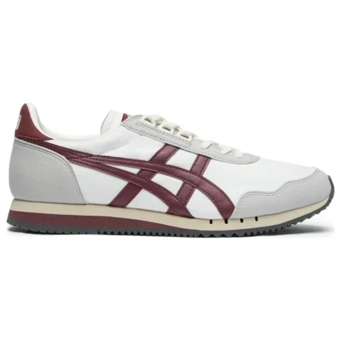 Scarpe da corsa Dualio Marathon “Bianco Grigio Borgogna”