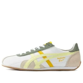Scarpe Runspark “Bianco Verde Oliva Giallo”