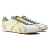 Scarpe Runspark “Bianco Verde Oliva Giallo”